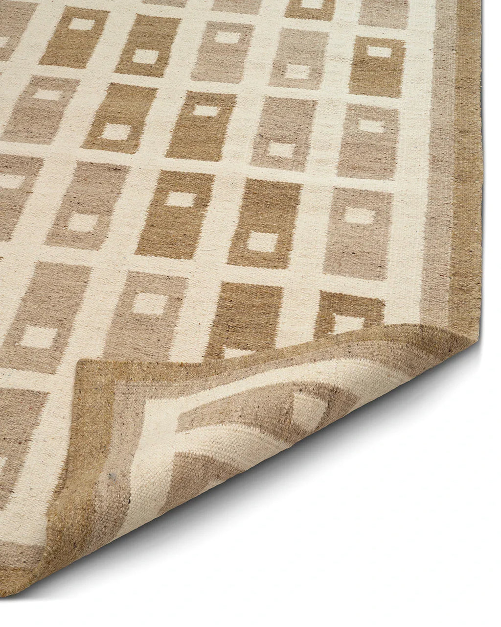 FYRBO WOOL RUG, SAND, MANY SIZE