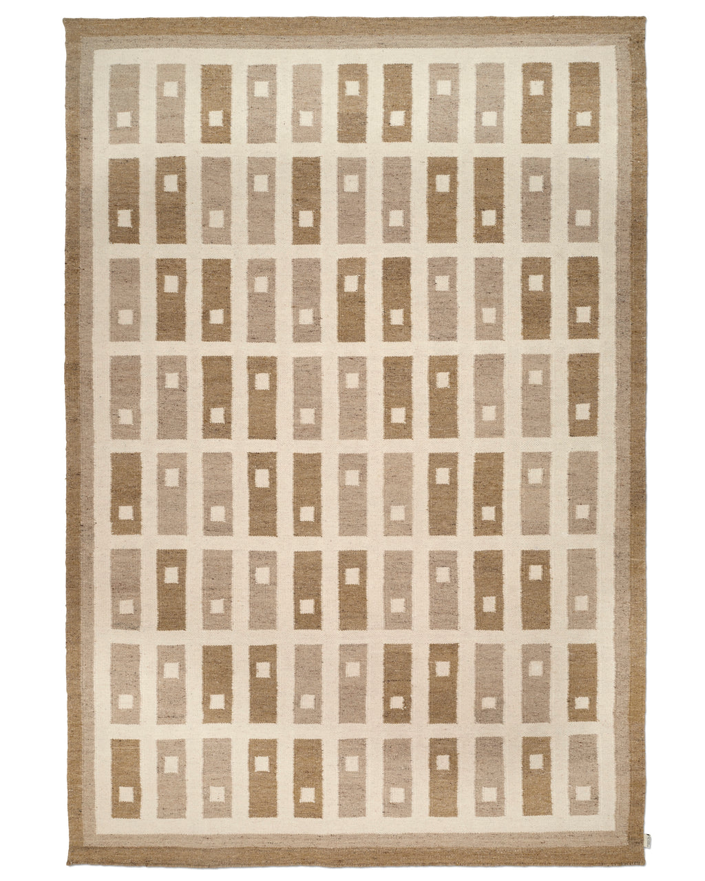 FYRBO WOOL RUG, SAND, MANY SIZE