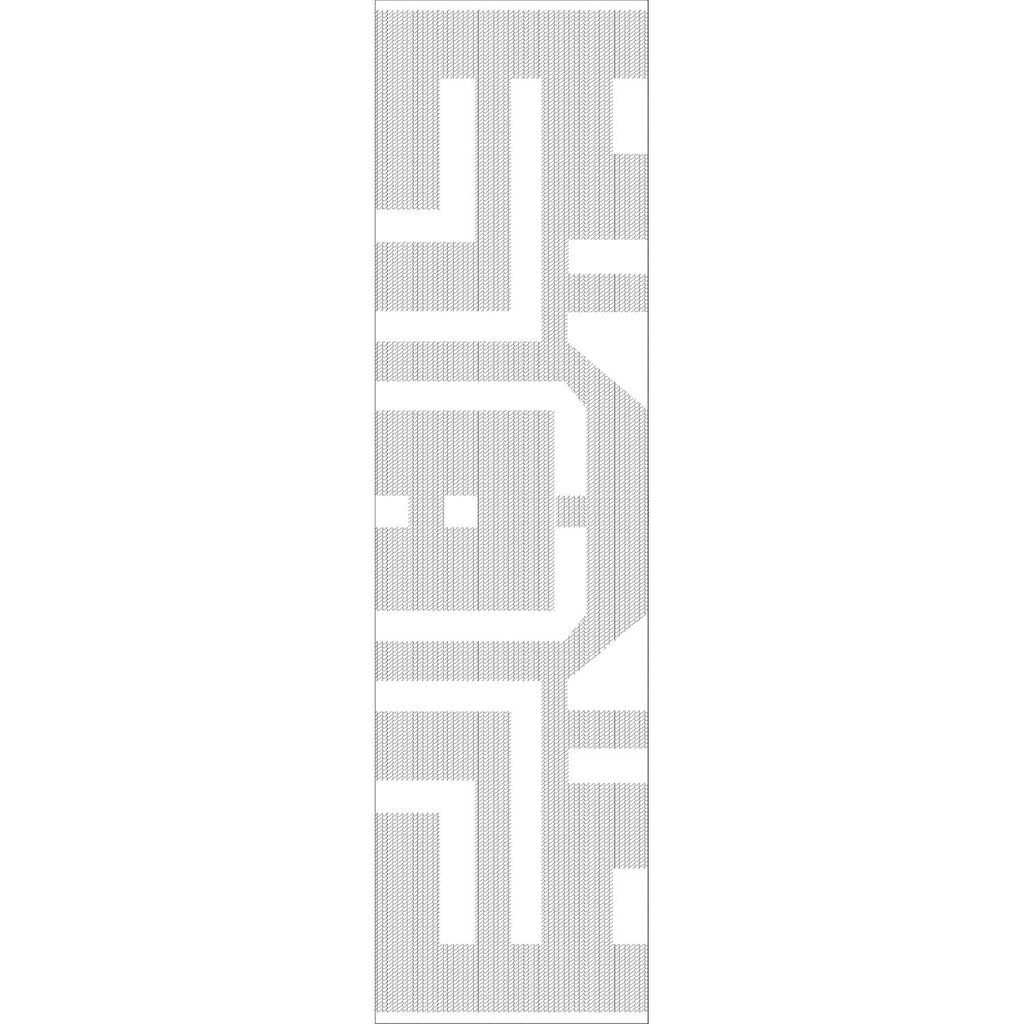 CARPET GRAPHIC RUNNER 80 x 300 | JUTE