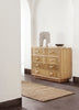 PALMA CABINET DOUBLE | RATTAN | H 78 CM