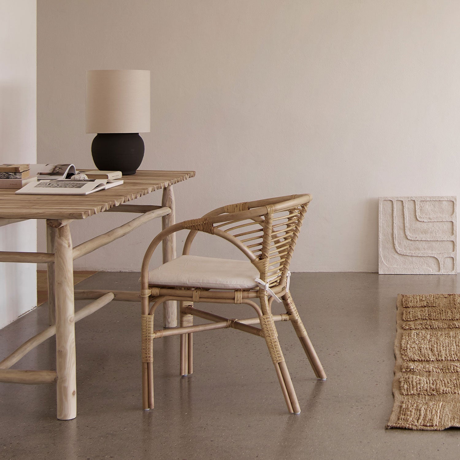 DOLA CHAIR | RATTAN | H 77 CM