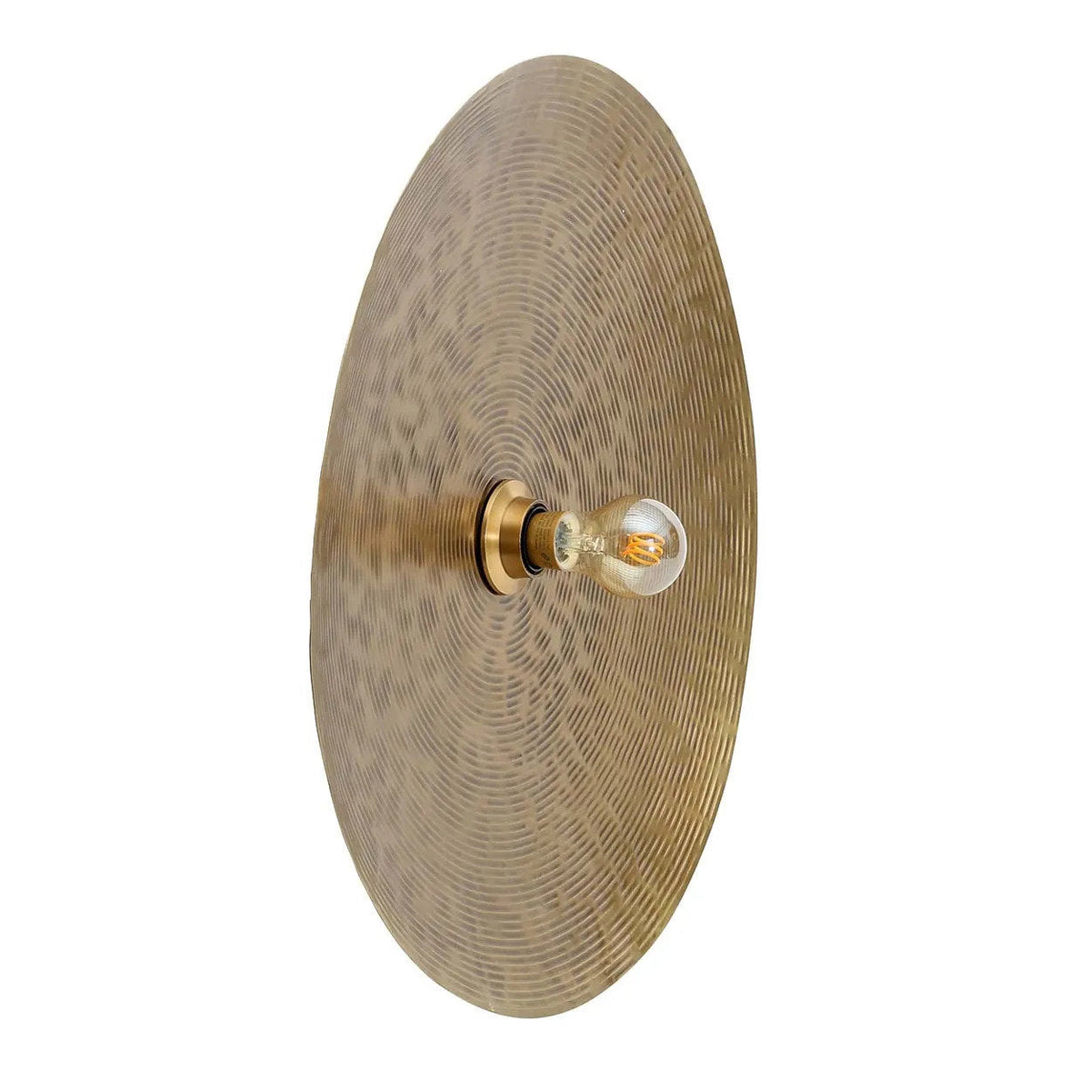 The Full Moon Wall Lamp - Brass - D 55 CM