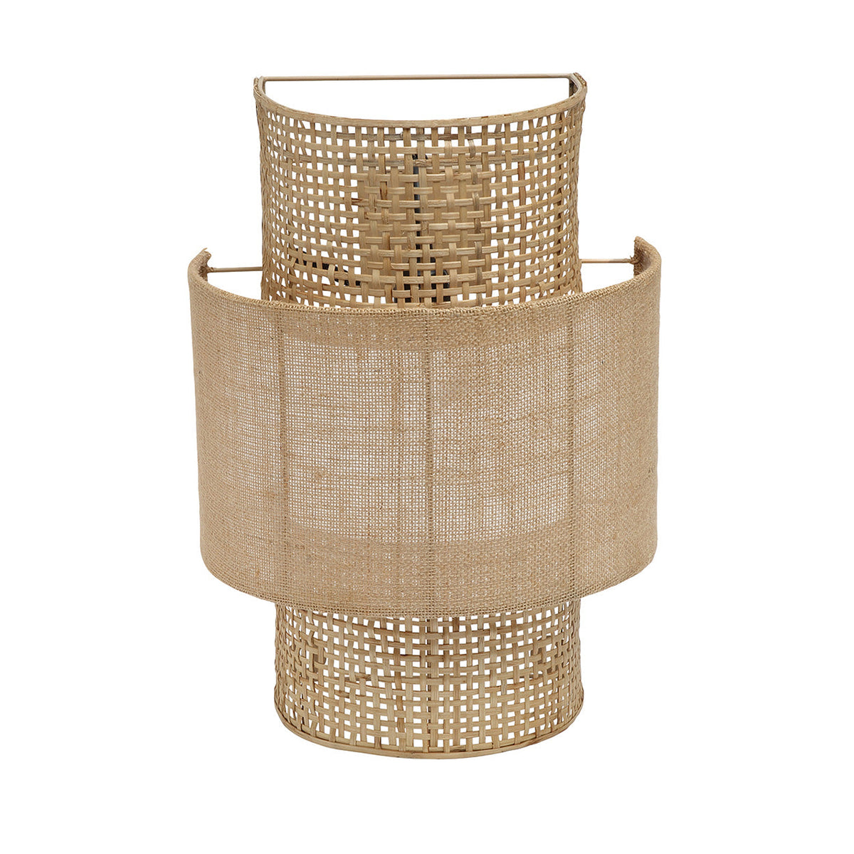The Bolly Jute Wall Lamp - Natural - M