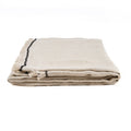 The Tablecloth Tuscany - Natural Black - 150 x 300 CM