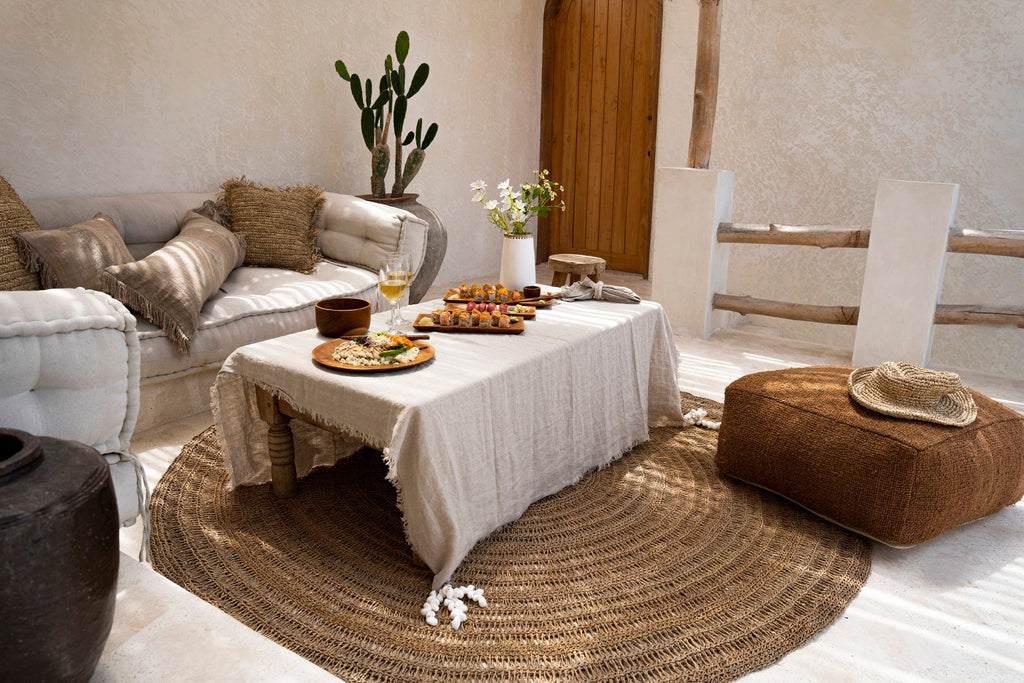 The Tablecloth Linen - Beige - 150 x 250 CM