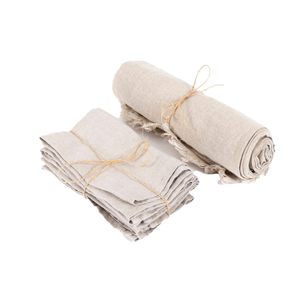 The Tablecloth Linen - Beige - 150 x 250 CM