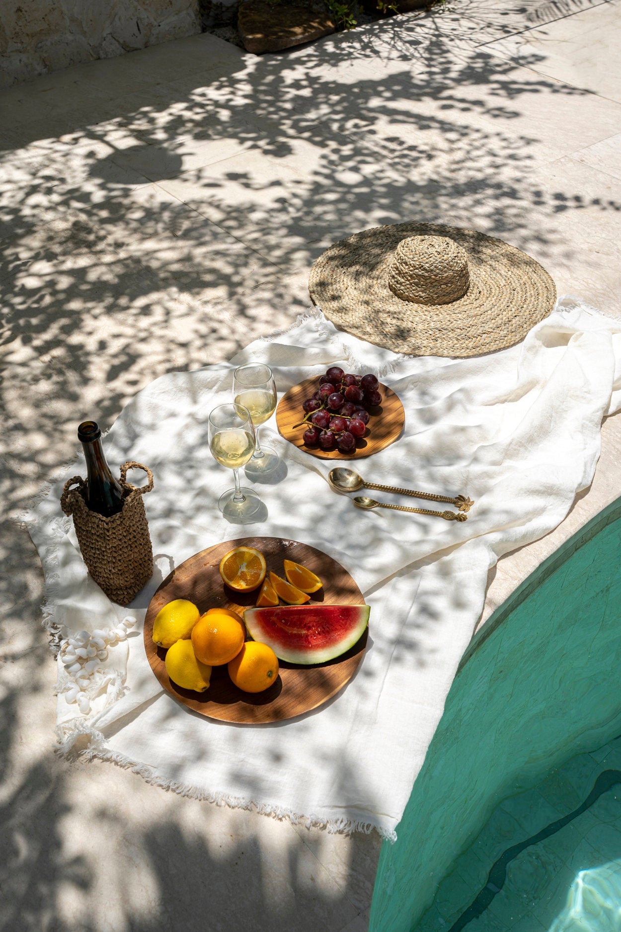 The Tablecloth Linen - White - 150 x 250 CM