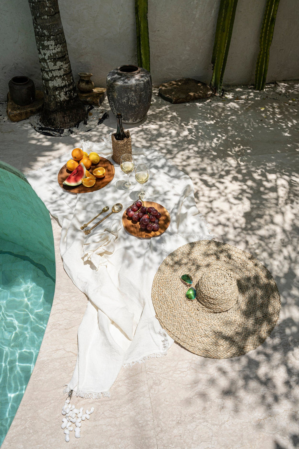 The Tablecloth Linen - White - 180 x 300 CM