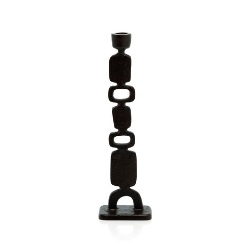 The Totemo Candle Holder - Black - L