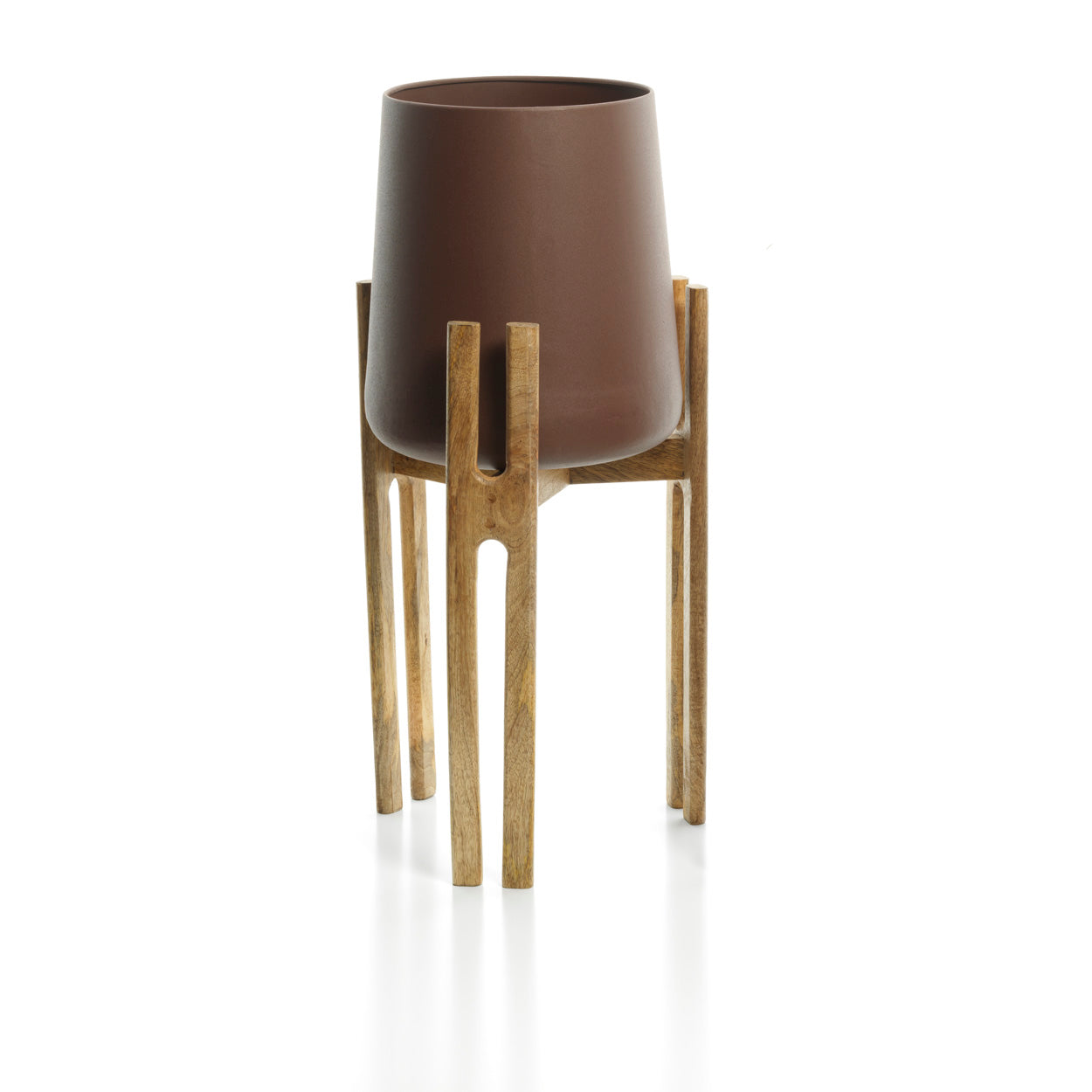 The Forked Root Planter - Natural Brown - H 66 CM