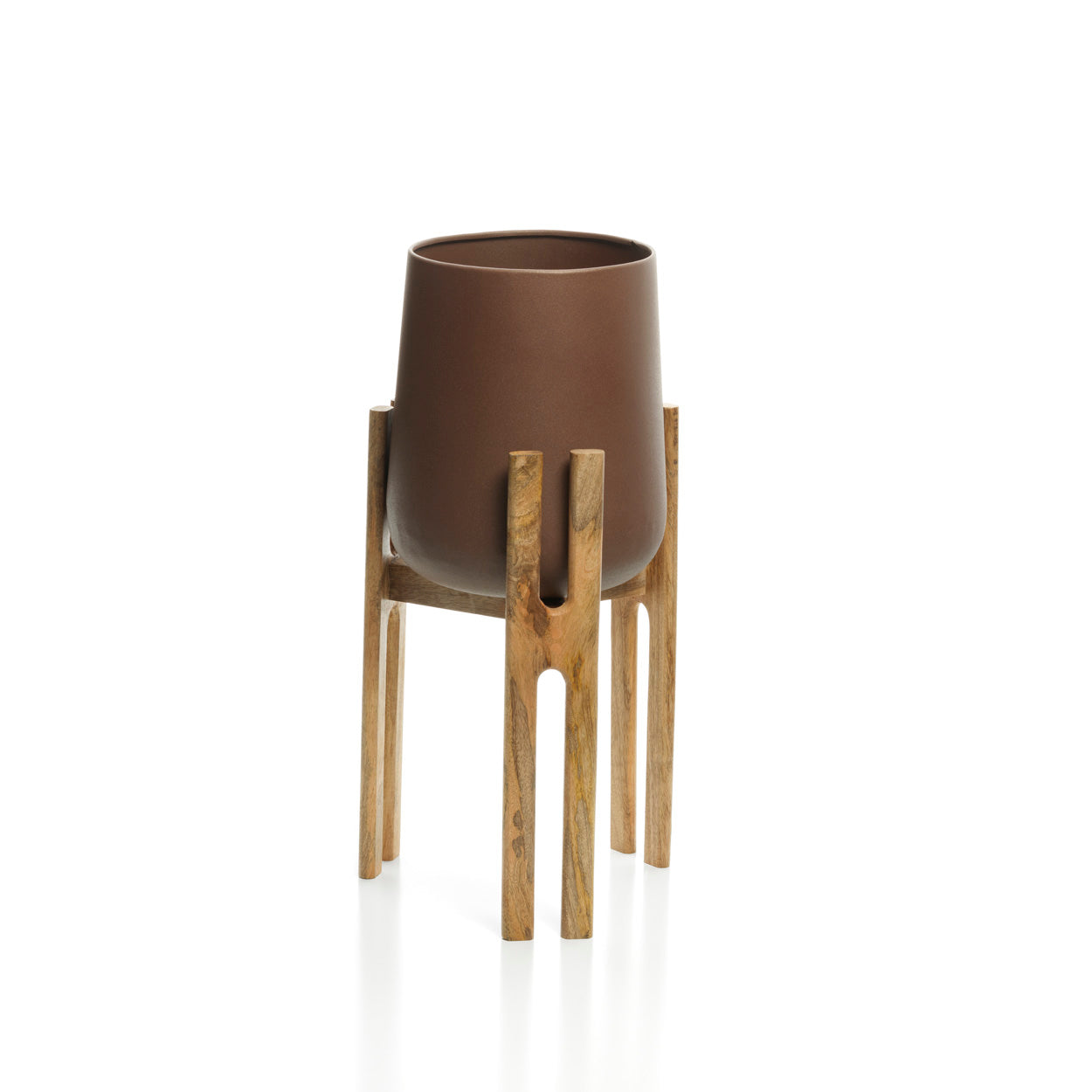 The Forked Root Planter - Natural Brown - H 55 CM