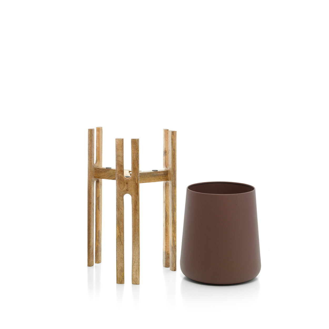 The Forked Root Planter - Natural Brown - H 55 CM