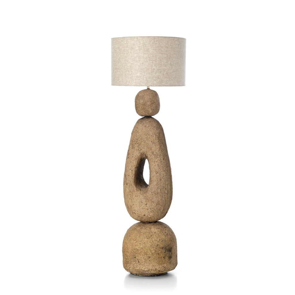 The Lampatha Christie Floor Lamp - Mud - XL