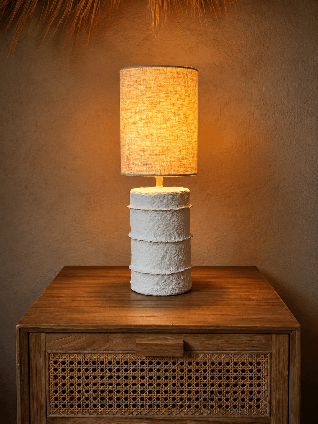 THE CONTOUR TABLE LAMP - WHITE - S