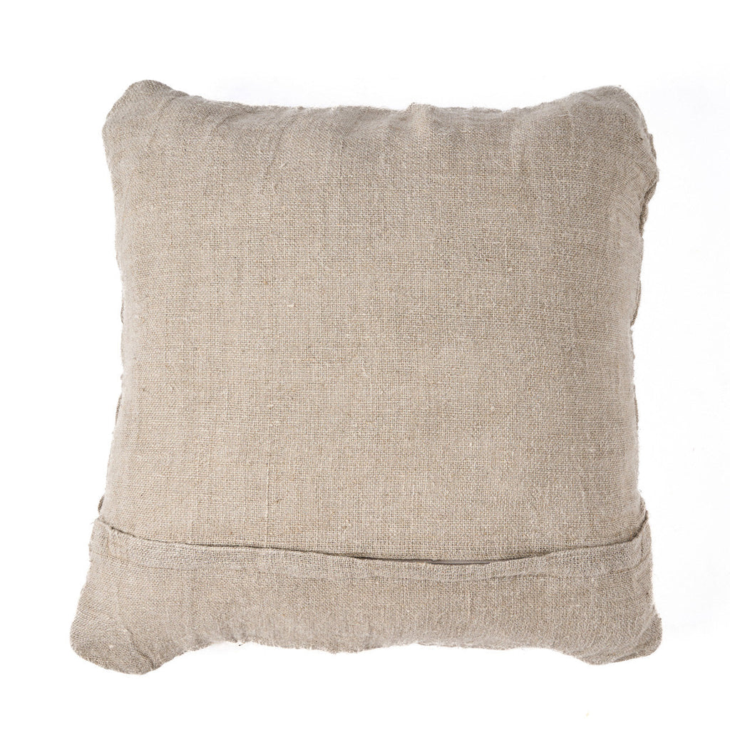 The Linen Crosier Cushion Cover - Natural, 50 x 50 cm