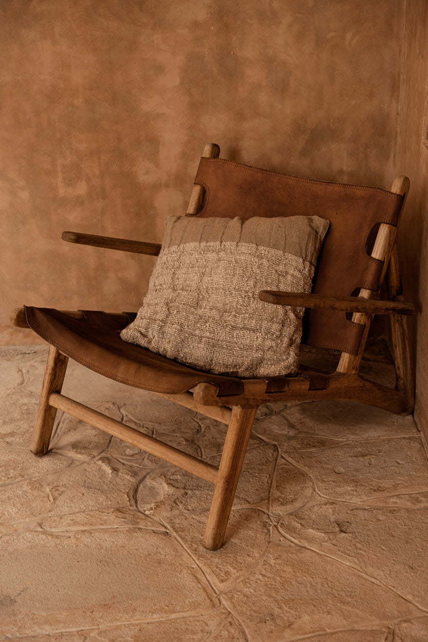 The Linen Edit Cushion Cover - Natural 50 x 50 cm