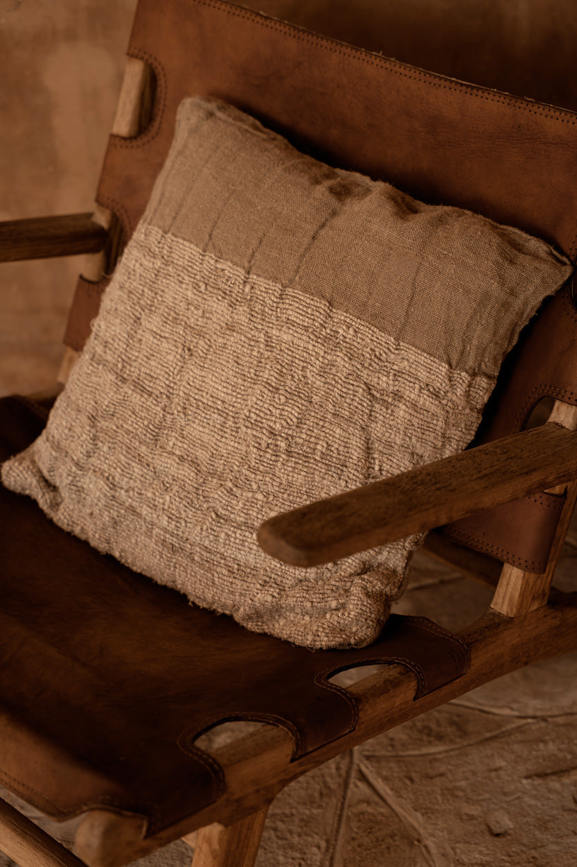 The Linen Edit Cushion Cover - Natural 50 x 50 cm