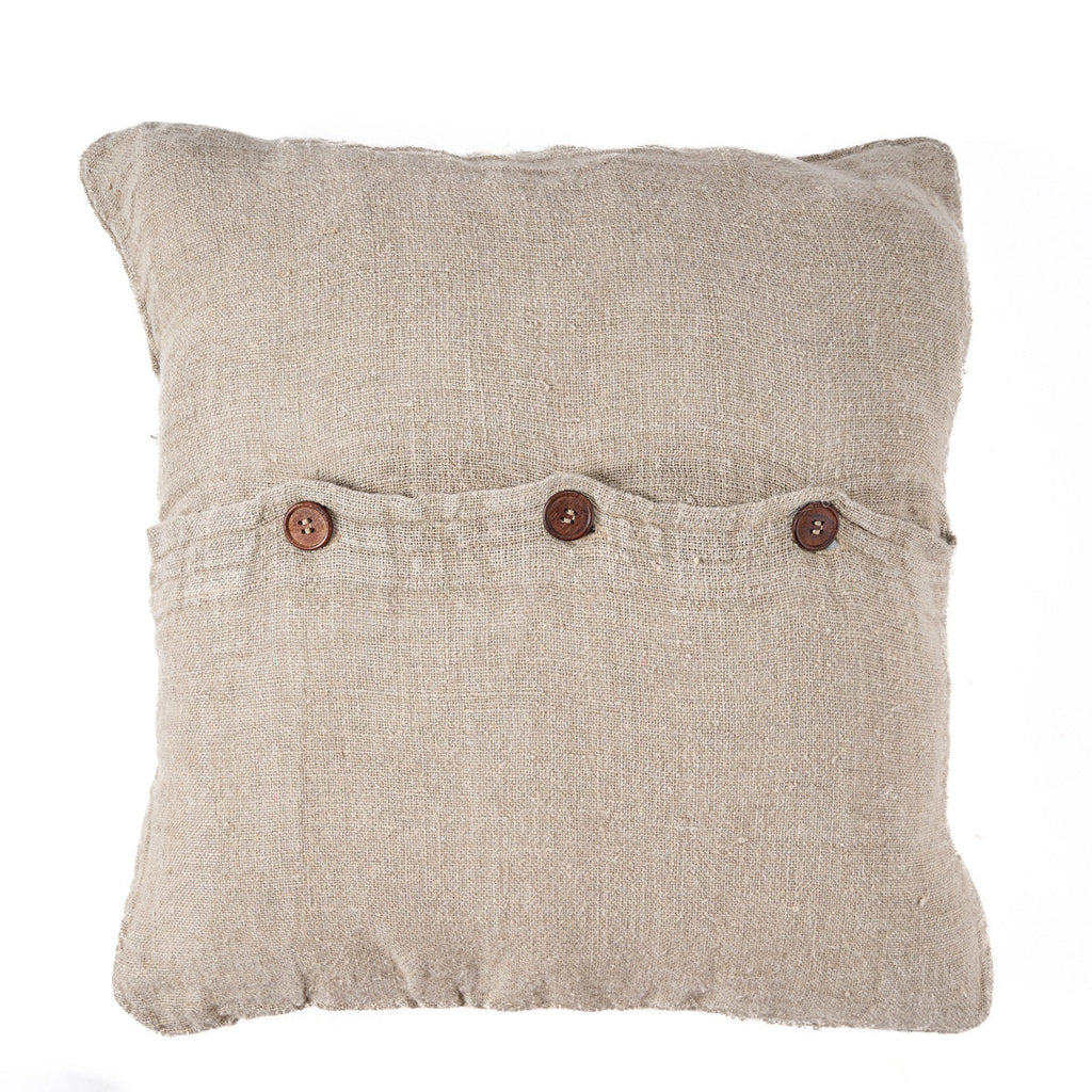 The Linen Edit Cushion Cover - Natural 50 x 50 cm