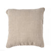 The Linen Grain Cushion Cover - Natural Black, 50 x 50 cm