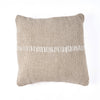 The Linen Stitch Cushion Cover - Natural White, 50 x 50 cm
