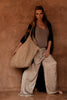 The Tote-ally Linen Shopper - Natural