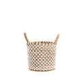 Crossed Stitched Macrame Basket - S, D 29 CM