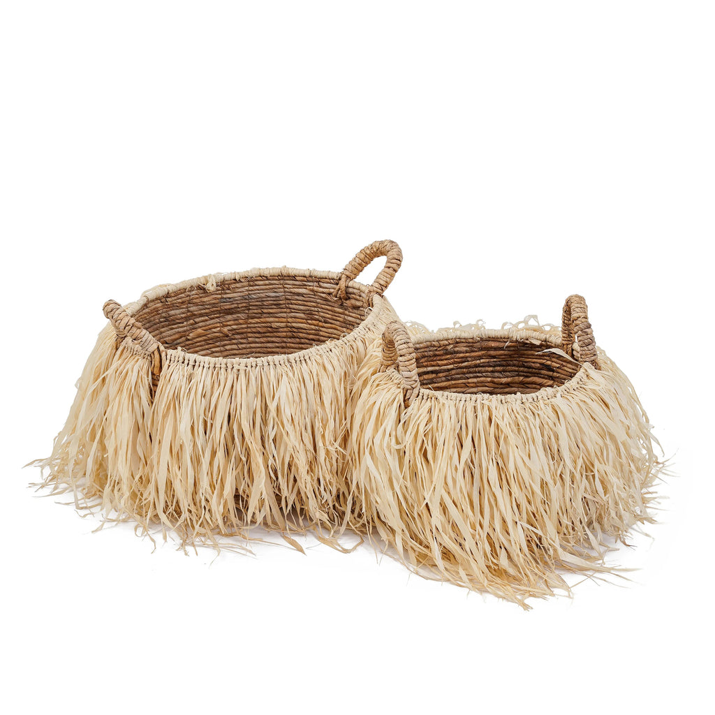 The Raffia Basket - H 27 CM