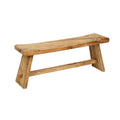The Suar Bench - Teak Wood, Natural - W 120 cm