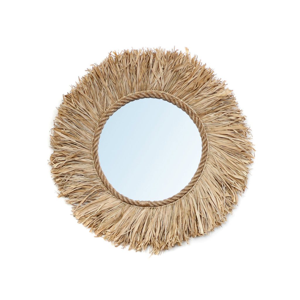 The Haïti Mirror - Natural, 60 cm