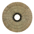 Mengdong Wall Deco - Natural Black, Ø 75 cm