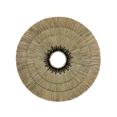 The Mengdong Wall Deco - Natural Black, Ø 75 cm