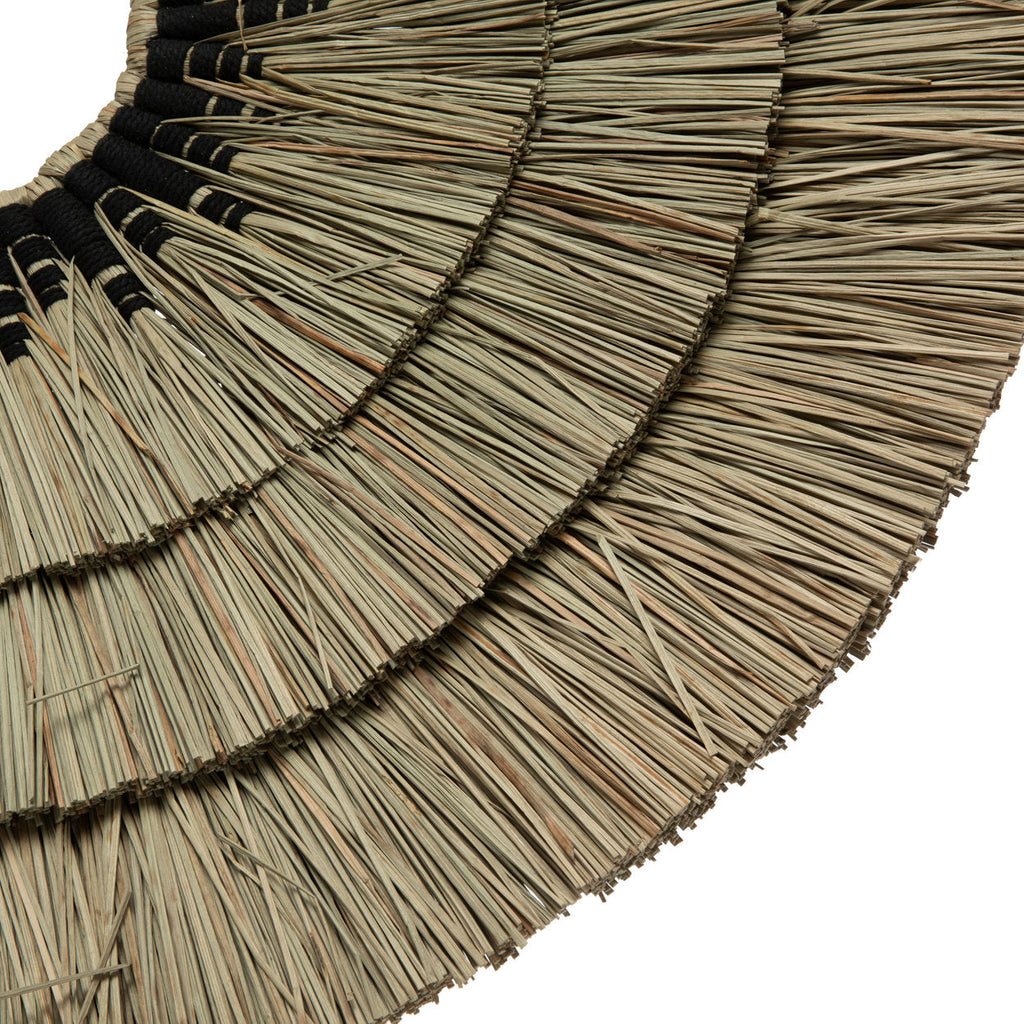Mengdong Wall Deco - Natural Black, Ø 75 cm