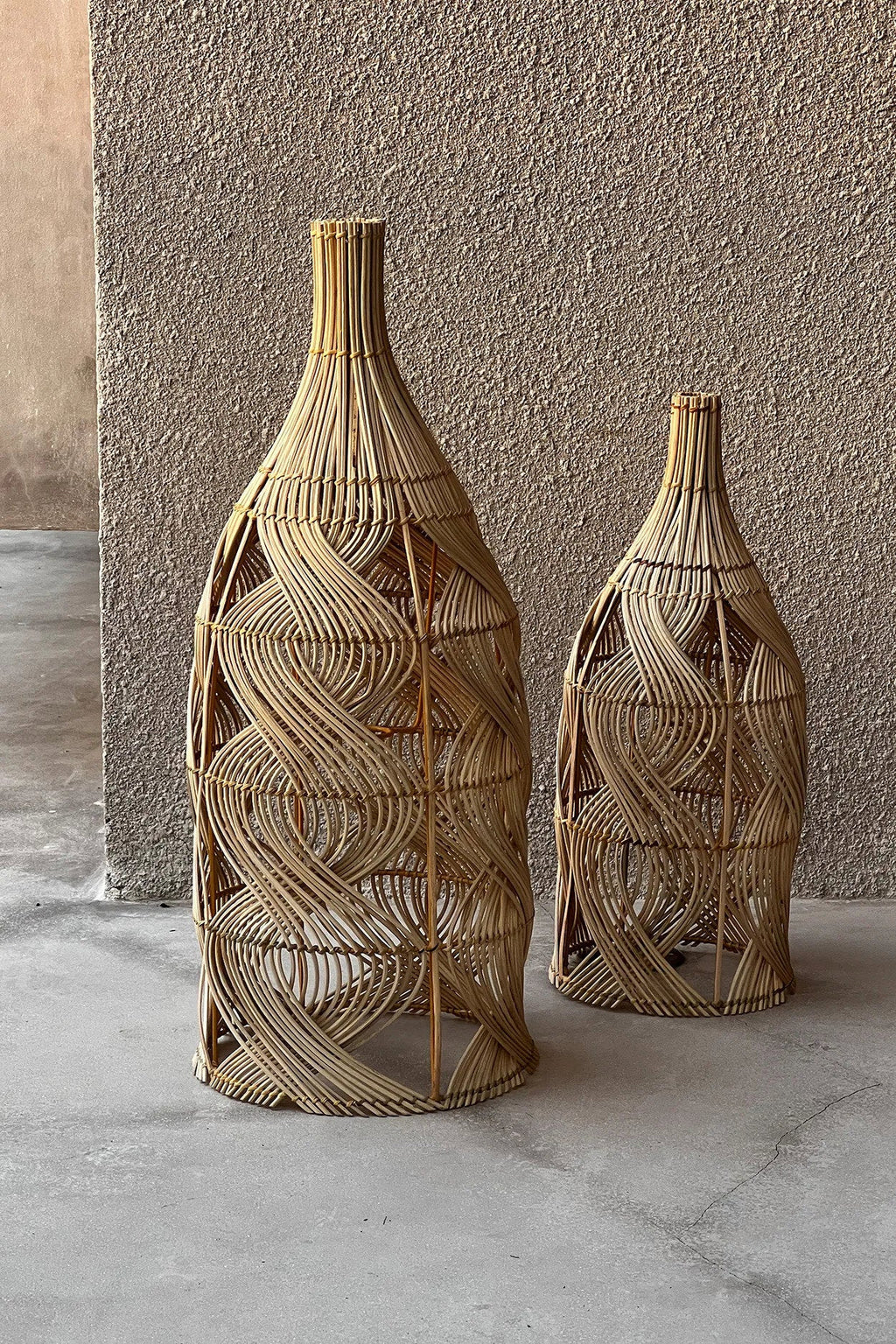 The Garaffa Pendant - Natural - Ø 30, H 70 cm