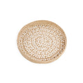 The Costa Shell Plate - Natural White - Ø 42 cm