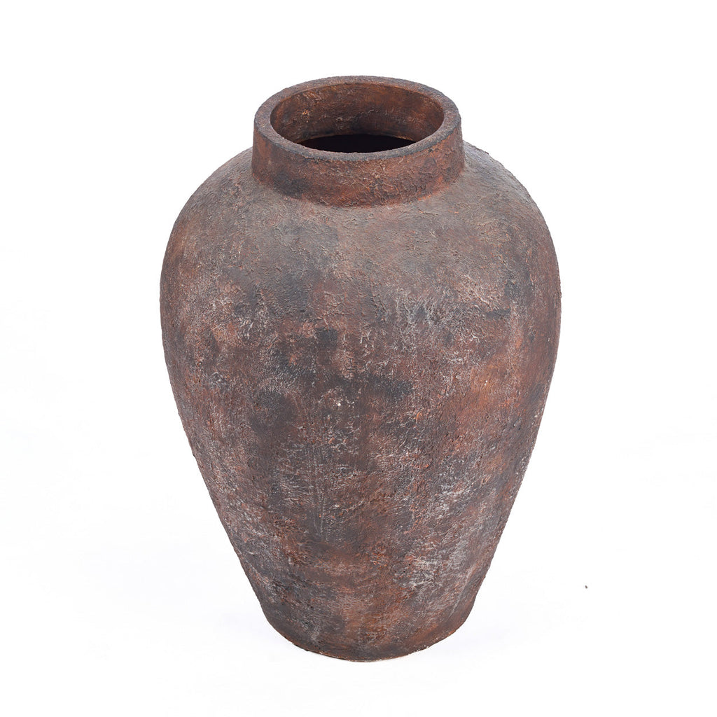 The Volcanic Vase - Burgundy - H 70 CM
