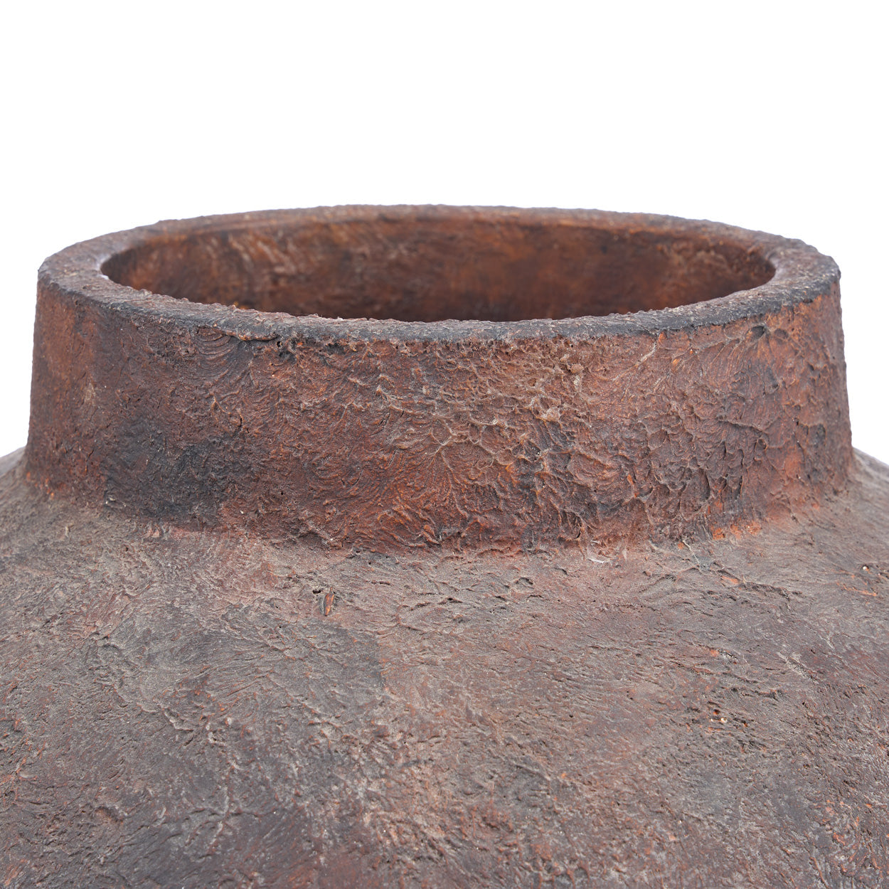 The Volcanic Vase - Burgundy - H 70 CM