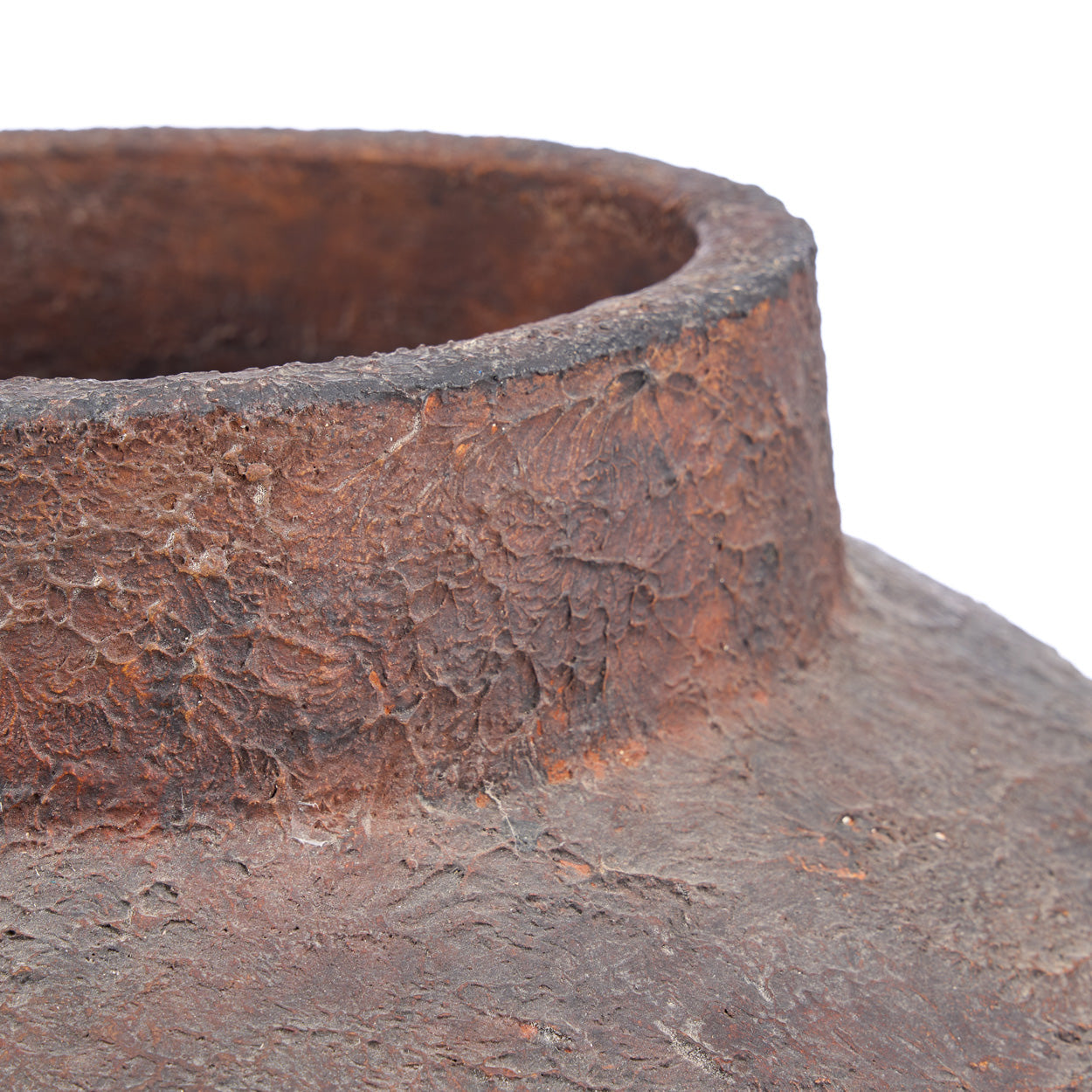 The Volcanic Vase - Burgundy - H 70 CM