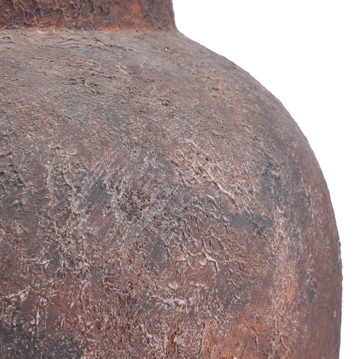 The Volcanic Vase - Burgundy - H 70 CM