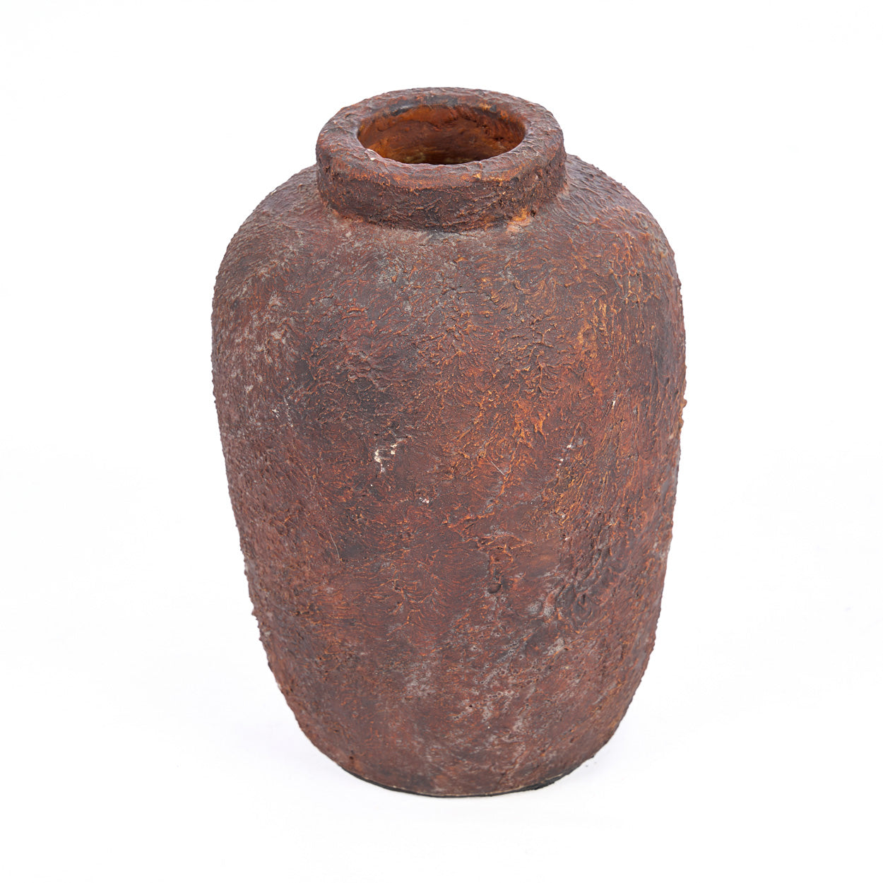 The Clay Echo Vase - Burgundy - H 20 CM