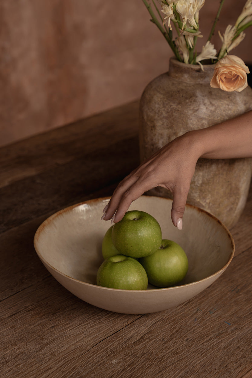 The Clay Echo Vase - Cream - H 30 CM