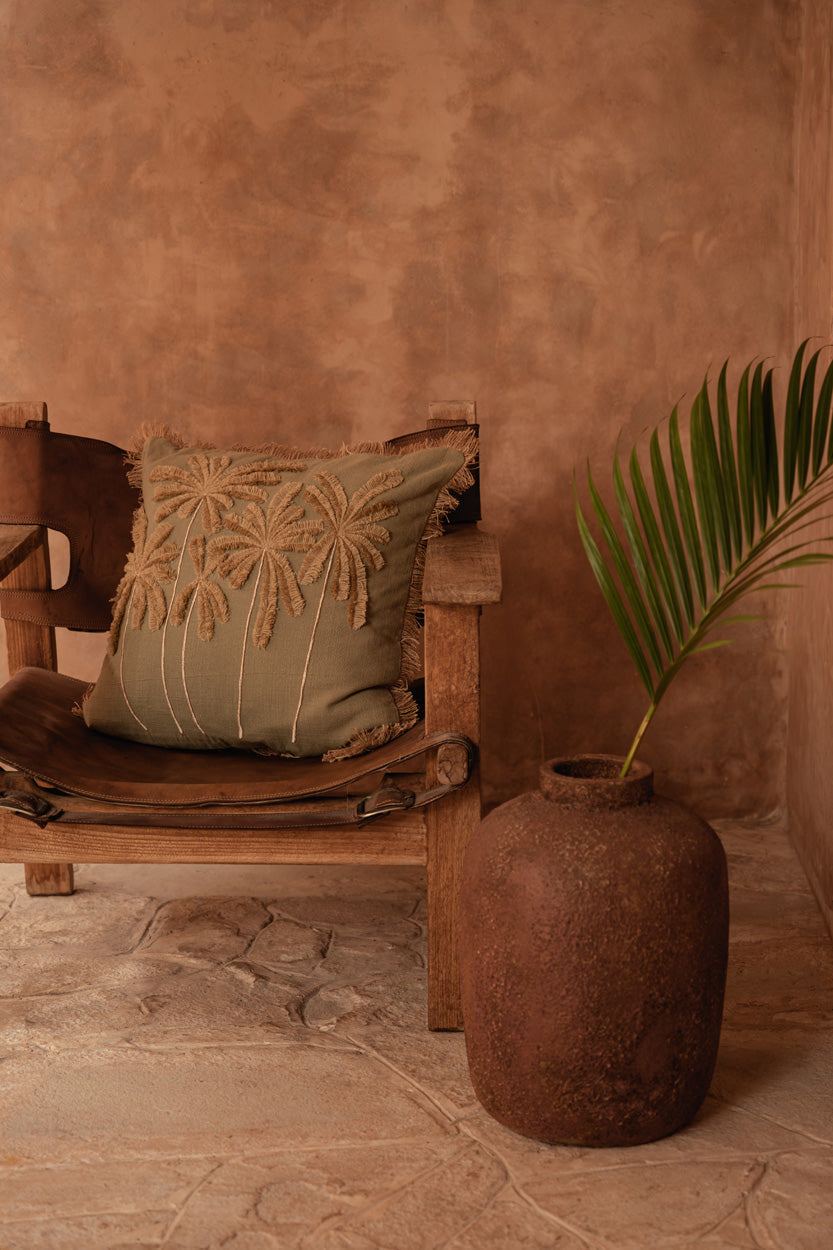 The Clay Echo Vase - Terracotta - H 40 CM