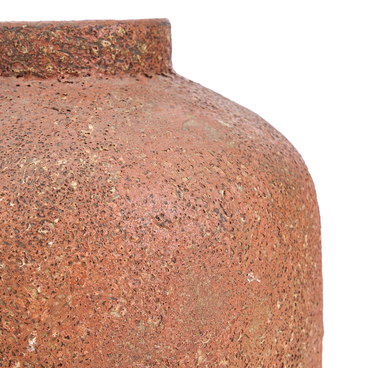 The Clay Echo Vase - Terracotta - H 40 CM