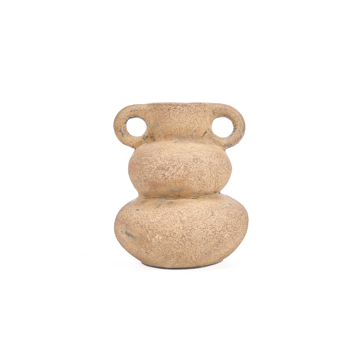 The Earthen Balance Vase - Sand - H 18 CM