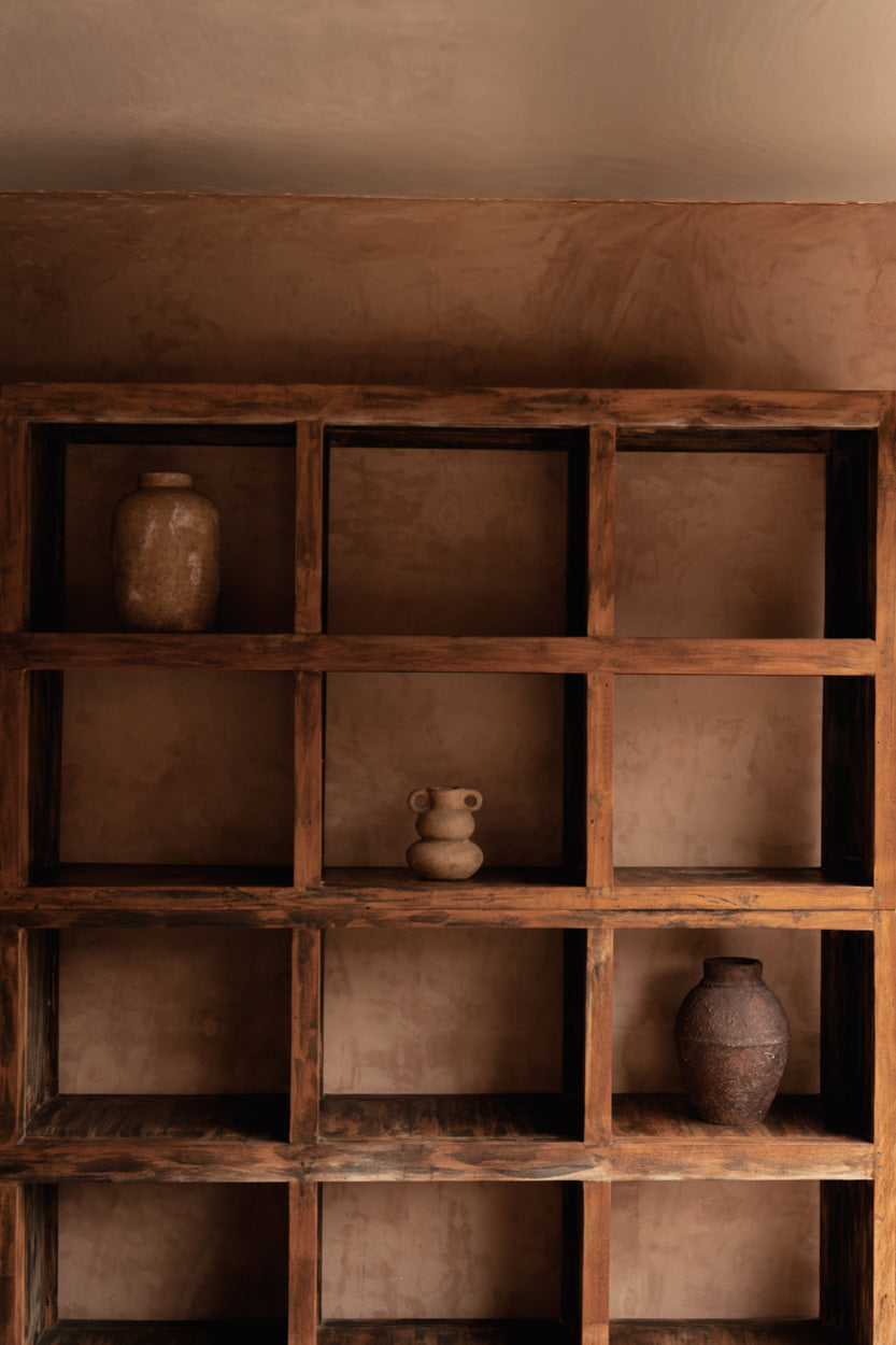 The Earthen Balance Vase - Sand - H 18 CM
