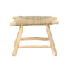 The Porto Seagrass Stool - Natural - 40 x 60, H 45