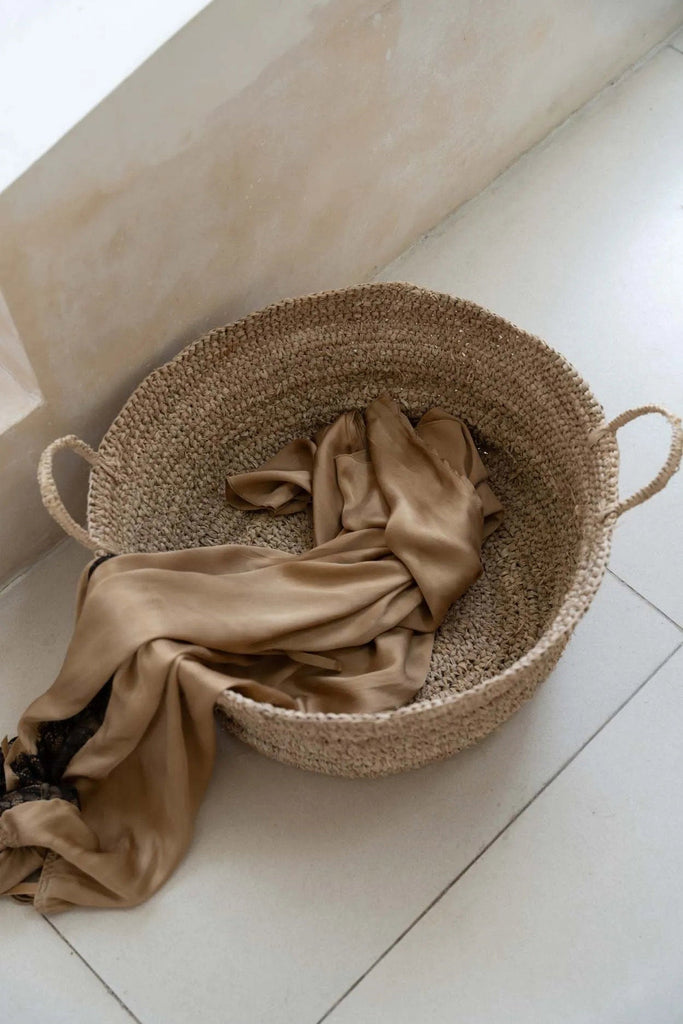 The Raffia Basket Trays - Natural - Ø 43 CM
