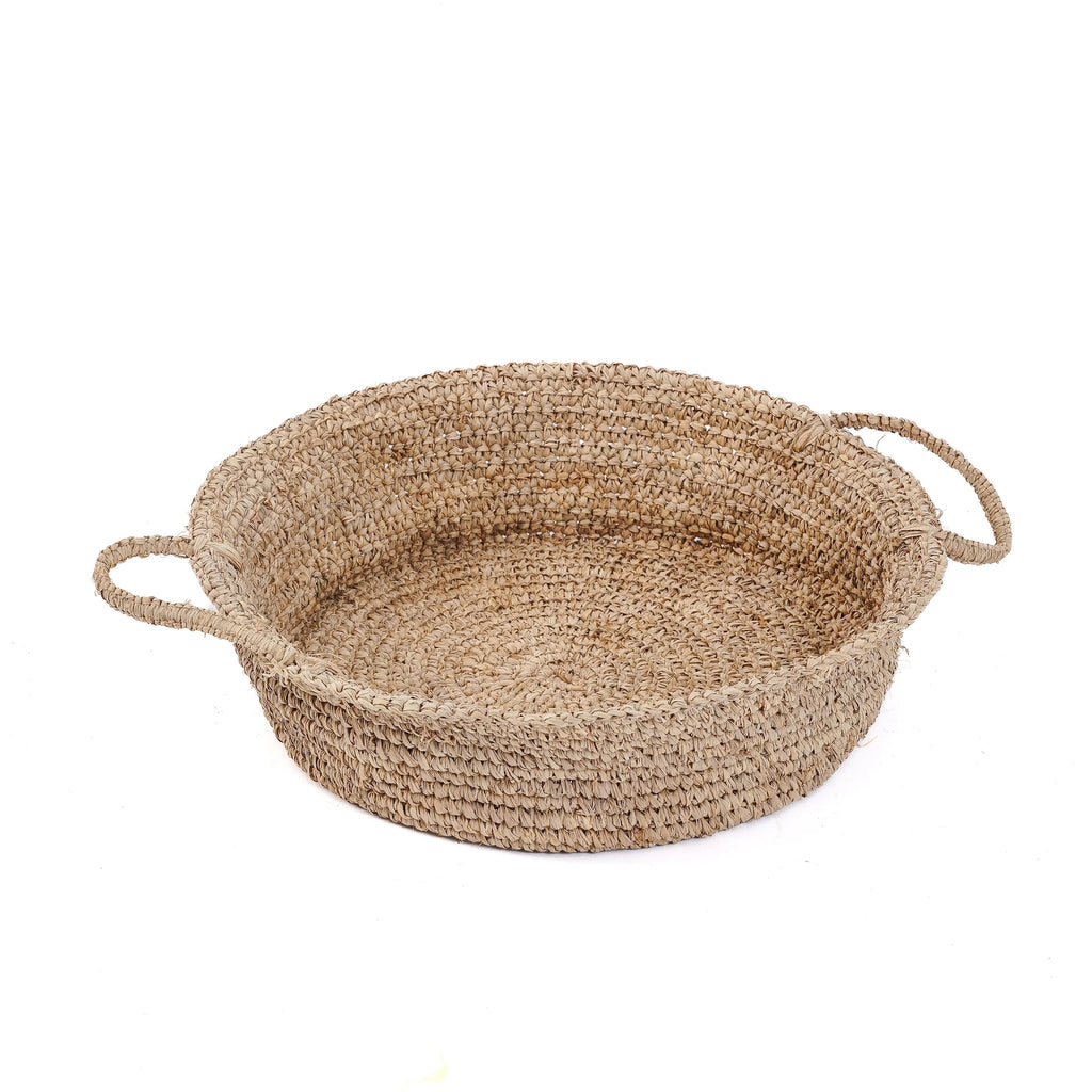 The Raffia Basket Trays - Natural - Ø 43 CM