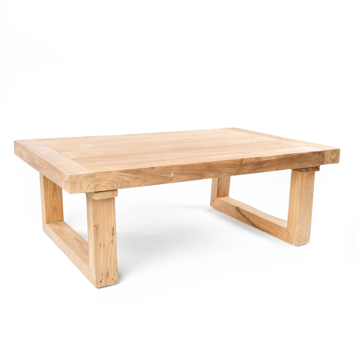 The Reclaimed Teak Coffee Table - Natural, Teak, 110 cm