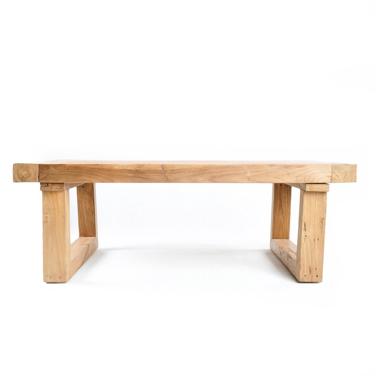 The Reclaimed Teak Coffee Table - Natural, Teak, 110 cm