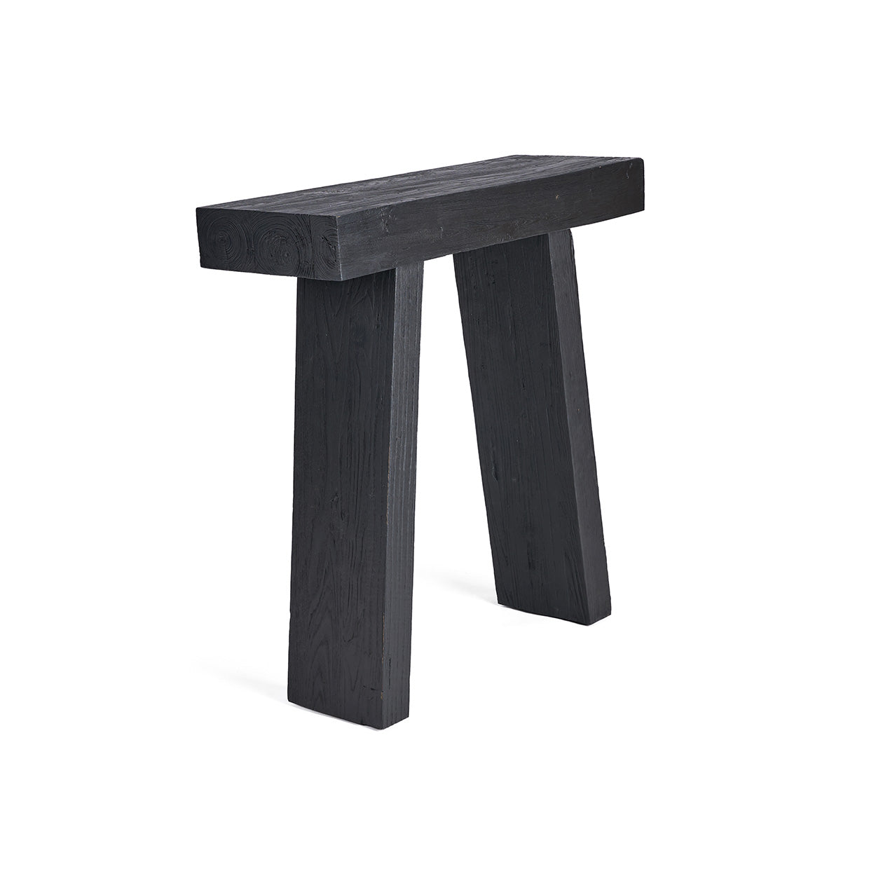 The Stance Console, Teak wood, Black